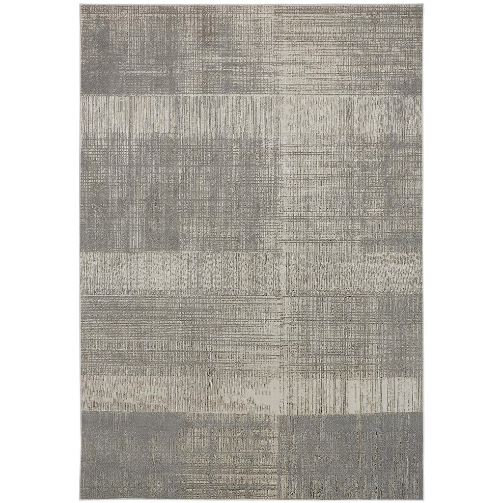 Grand Bazaar Tripoli Machine Made Abstract Modern Area Rug