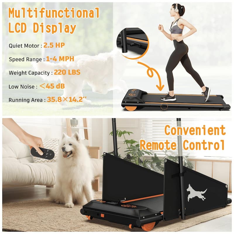 Dog Treadmill for Medium Healthy Fit Pets
