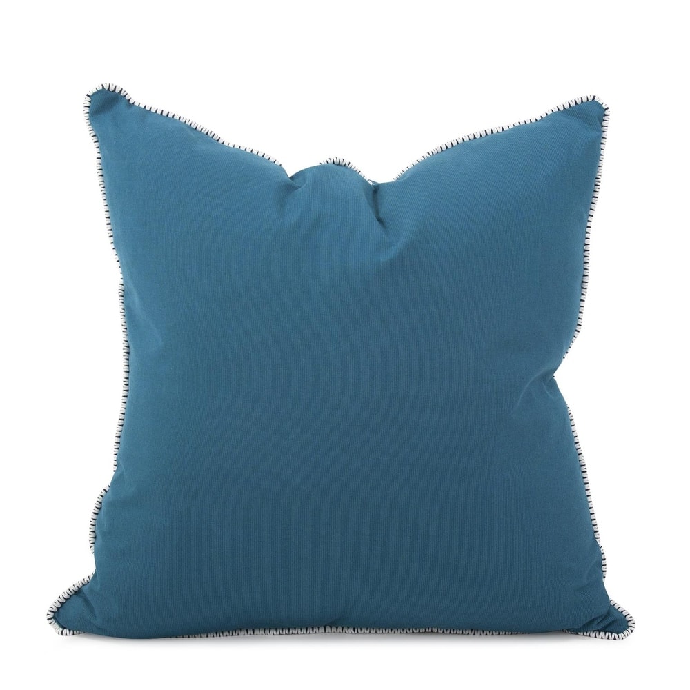 Allan Andrews Indoor/Outdoor 24" Square Accent Pillow with Cover, Seascape Collection