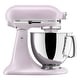 preview thumbnail 12 of 21, KitchenAid Artisan Series 5 Quart Tilt-Back Head Stand Mixer in Lavender Cream Wildflower