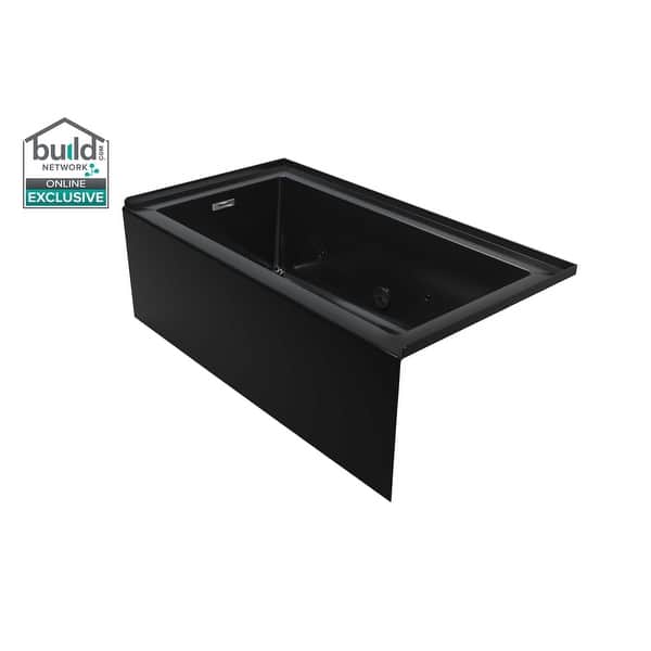Shop Jacuzzi Lns6030wlr2ch Linea 60 X 30 Acrylic Whirlpool Bathtub For Overstock 28317103