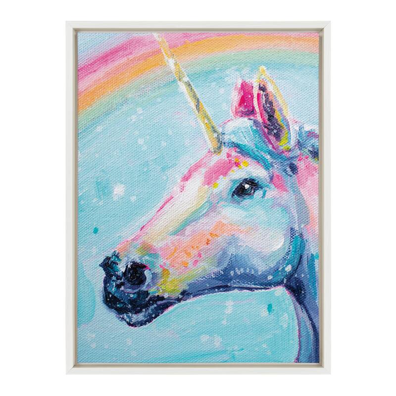 Kate and Laurel Sylvie Believe in Magic Canvas by Rachel Christopoulos