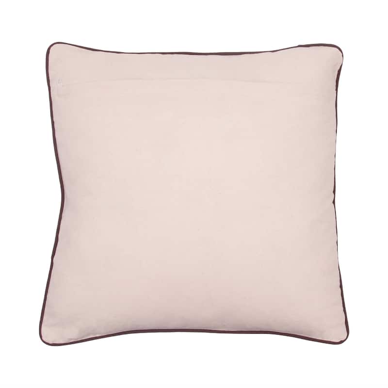Bear Paws "Don't Wake The Bear" Embroidered Accent Pillow, 18" x 18"