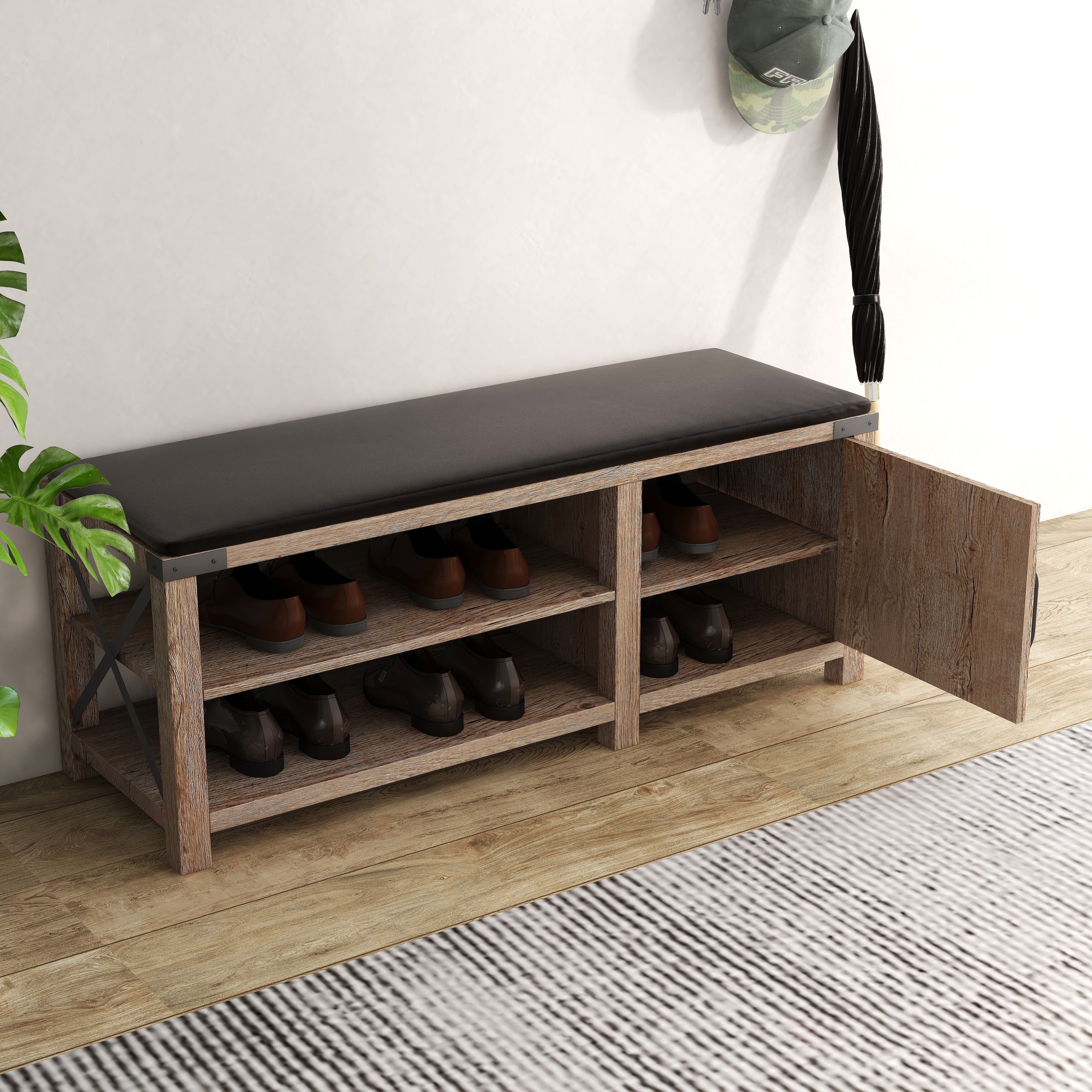 Small bench on sale for shoes