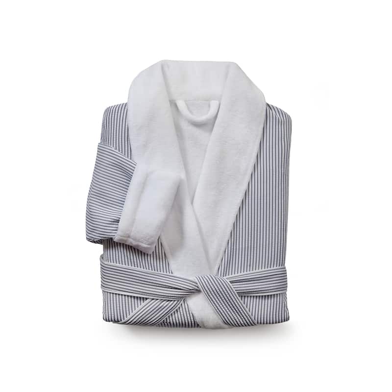 Kassatex Seersucker Bathrobe