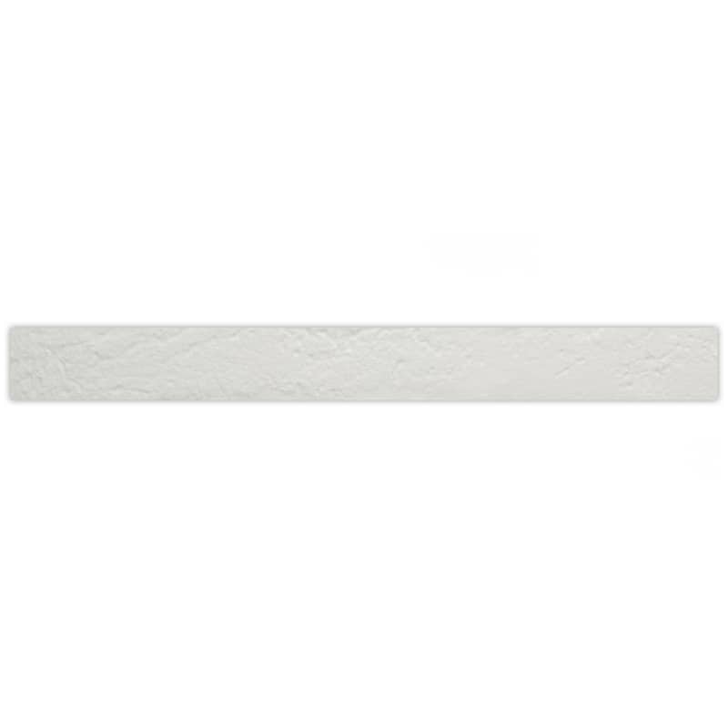 Merola Tile Sedona White 1-7/8" x 17-3/4" Porcelain Floor and Wall Tile