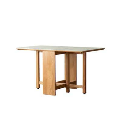 Premium Extending Dining Table with Natural Oak Legs & Rock Slab Top – Seats 4-6‌.