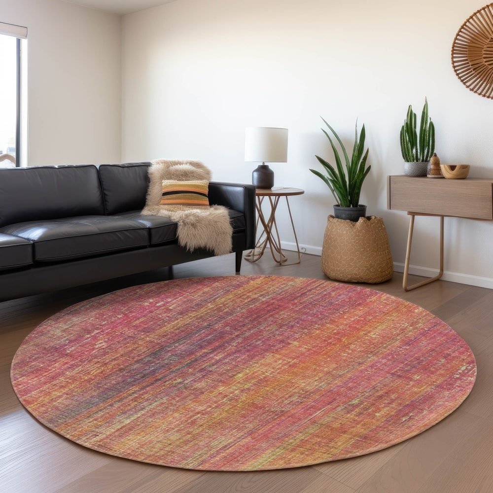Premium Washable Super Soft Solid Abstract Mayfield Rug