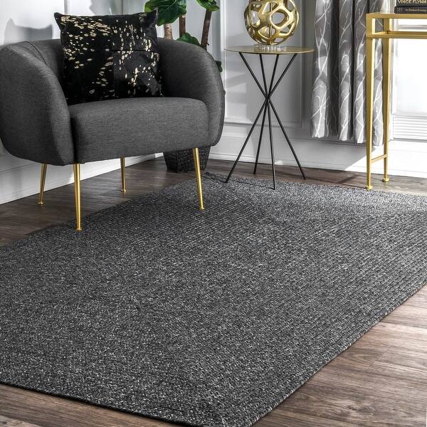 Shop Nuloom Handmade Casual Solid Braided Rug On Sale