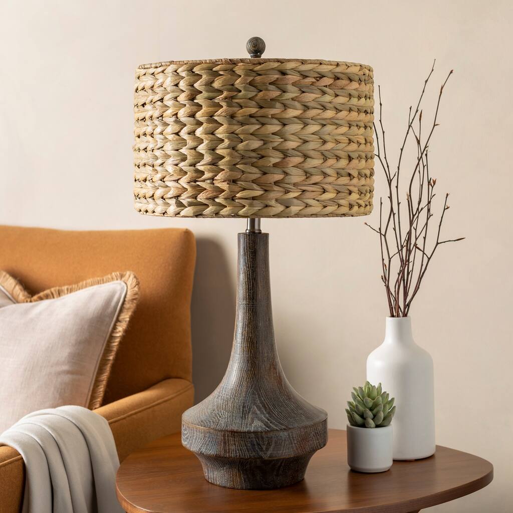 Artistry Design Resin Grey Harvest Lamp