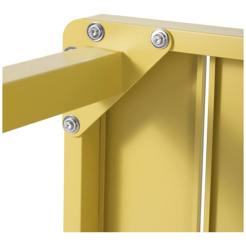 Frond and Form 59 Inch By 35.4 Inch Outdoor Steel Rectangular Dining Table