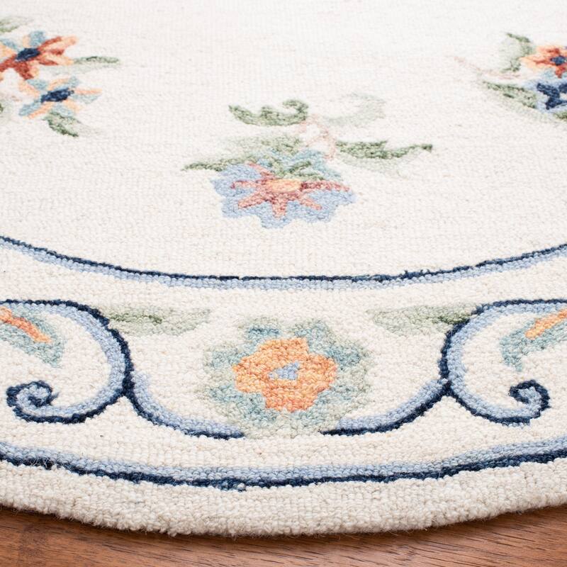 SAFAVIEH Handmade Micro-Loop Zoraida Wool Rug
