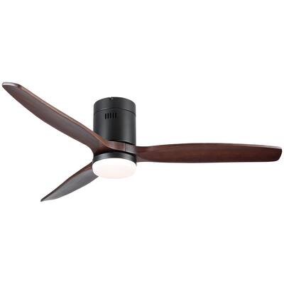 52"Integrated LED Low Profile Ceiling Fan Large Air Volume Ceiling Fan