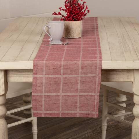Julie Plaid Runner