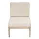 preview thumbnail 73 of 86, Christopher Knight Home - Outdoor Patio Conversation Set, Acacia Wood Frame, Cushions & Slatted Coffee Table