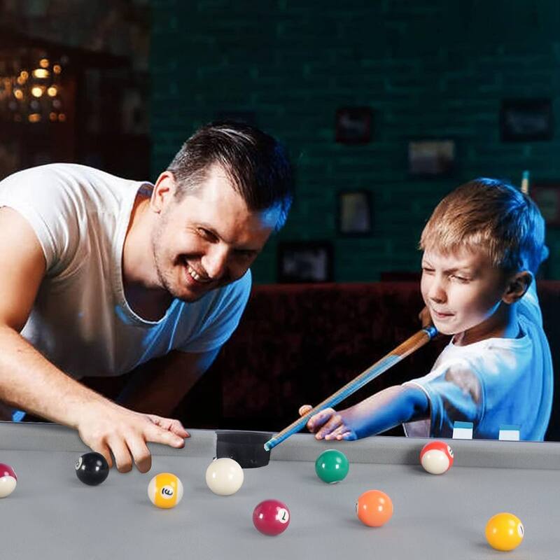 ROSEED 48" Pool Table Set with Velvet Top & Solid Cue Sticks