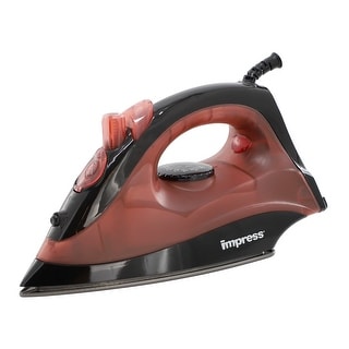 Impress Compact & Lightweight Steam & Dry Iron in Red