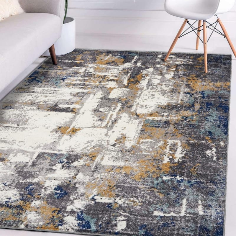 Luxe Weavers Abstract Modern Pattern Area Rug