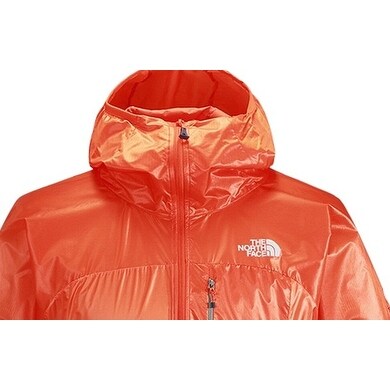 north face orange windbreaker