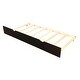 preview thumbnail 20 of 18, Twin Platform Bed with Trundle and Solid Wood Frame for Compact Spaces