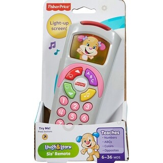 fisher price laugh and learn remote