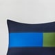 preview thumbnail 9 of 12, Emmett Stripe Printed Comforter Set by Intelligent Design Kids