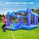 preview thumbnail 3 of 7, 15.3'x 12' Large Bounce House 840D Oxford Inflatable Bouncers for 6 Kids with Blower & Slide - 15.3'x 12'