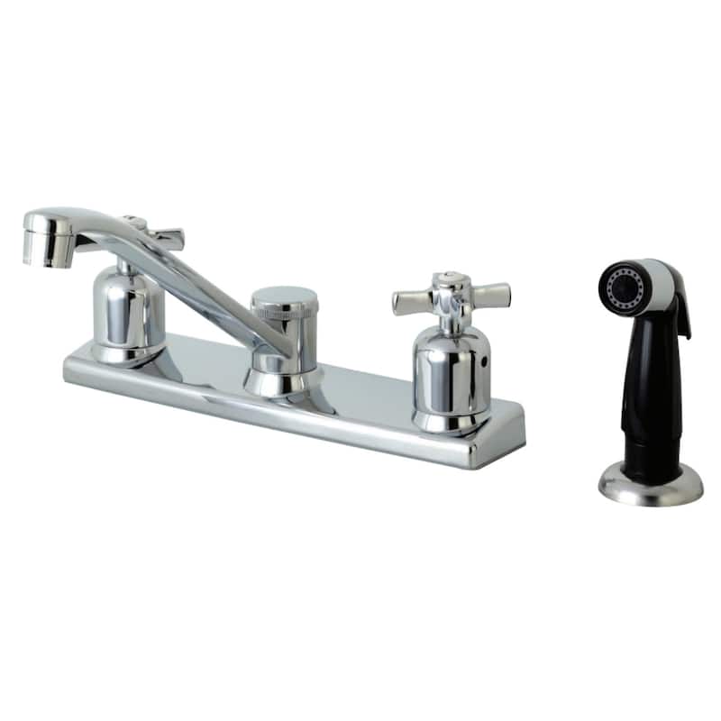 Kingston Brass Millennium 1.8 GPM Standard Kitchen Faucet - Includes - Polished Chrome - Polished Chrome