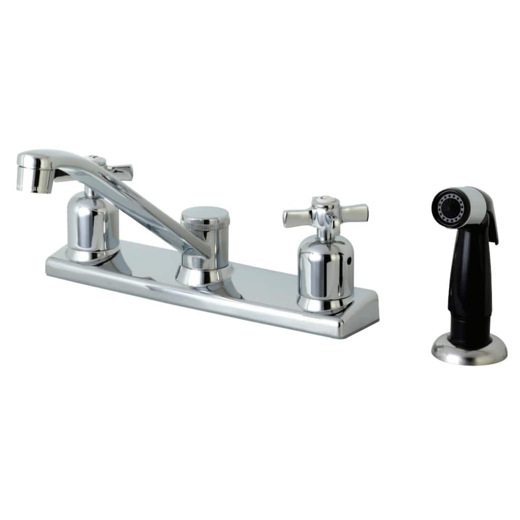 Kingston Brass Millennium 1.8 GPM Standard Kitchen Faucet - Includes - Polished Chrome