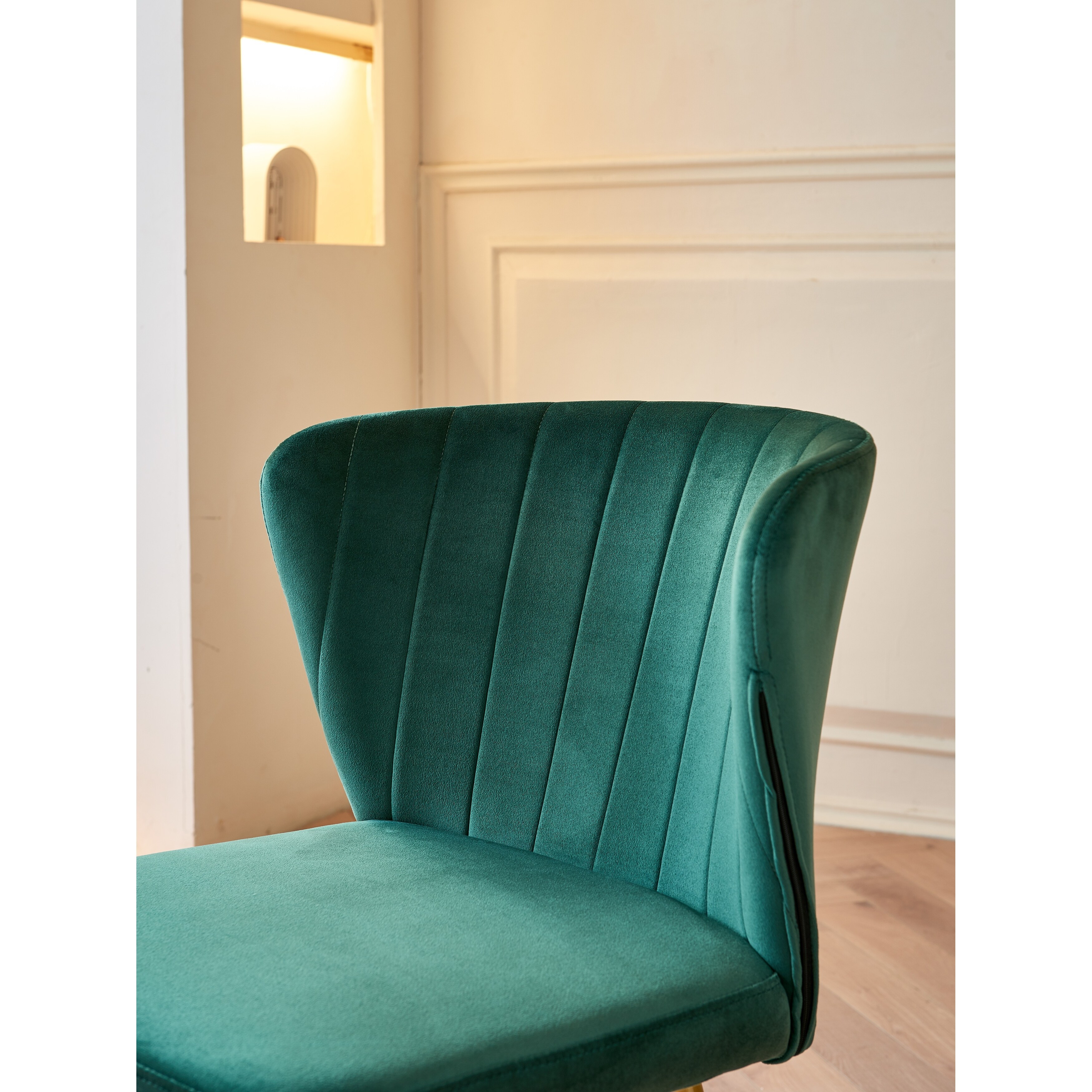 Mid Century Modern Kitchen Chairs Small Velvet Accent Chair with