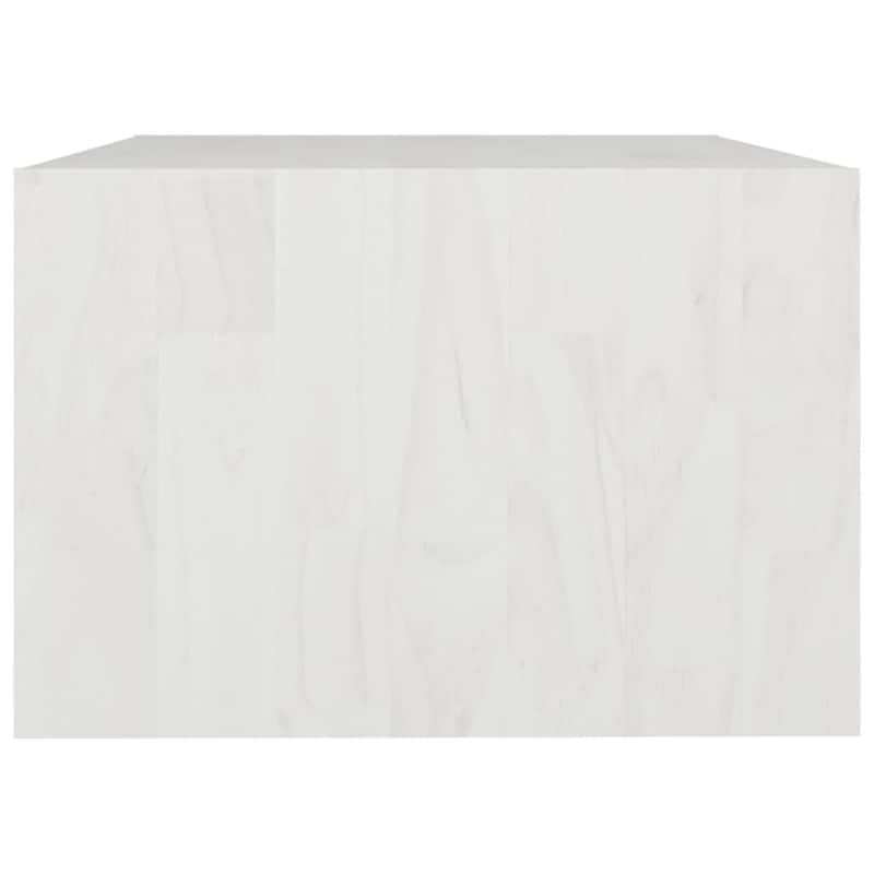 vidaXL Solid Pinewood Coffee Table 29.5"x13.2" Couch End Table Multi Colors - 29.5" x 19.7" x 13.2"