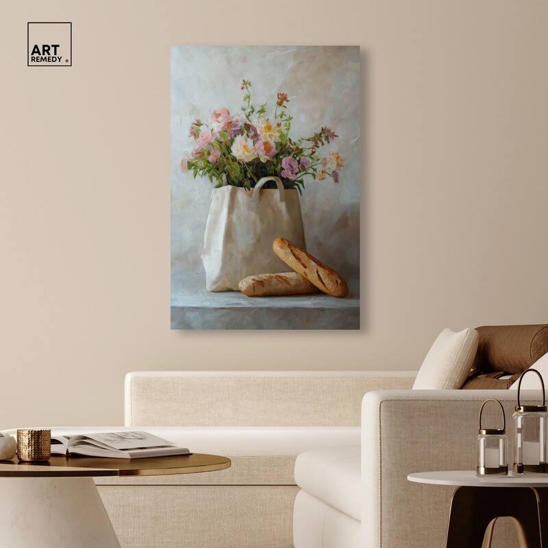 Chic Carryall II Canvas by Art Remedy, Gallery Wrapped