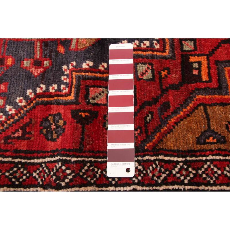 ECARPETGALLERY Hand-knotted Anatolian Vintage Red Wool Rug - 4'6 x 8'5