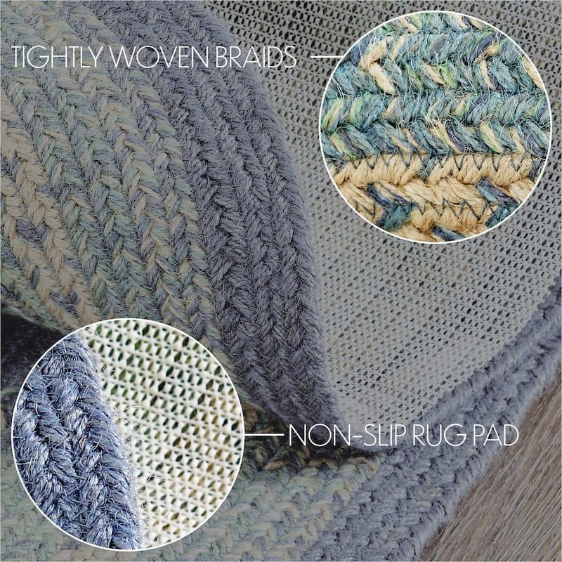 Jolie Jute Rug Oval w/ Pad 27x48