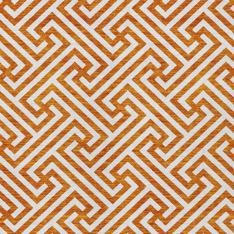 HomeRoots Geometric Transitional Rectangle Outdoor Rug