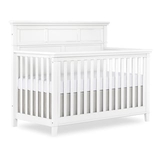 SweetPea Baby Dover 4 in 1 Convertible Crib - White