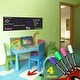 preview thumbnail 1 of 5, Walplus Blackboard Chalkboard Wall Stickers 79 inches Peel & Stick with Flexichalk Marker Bright Color Liquid Chalks Pen