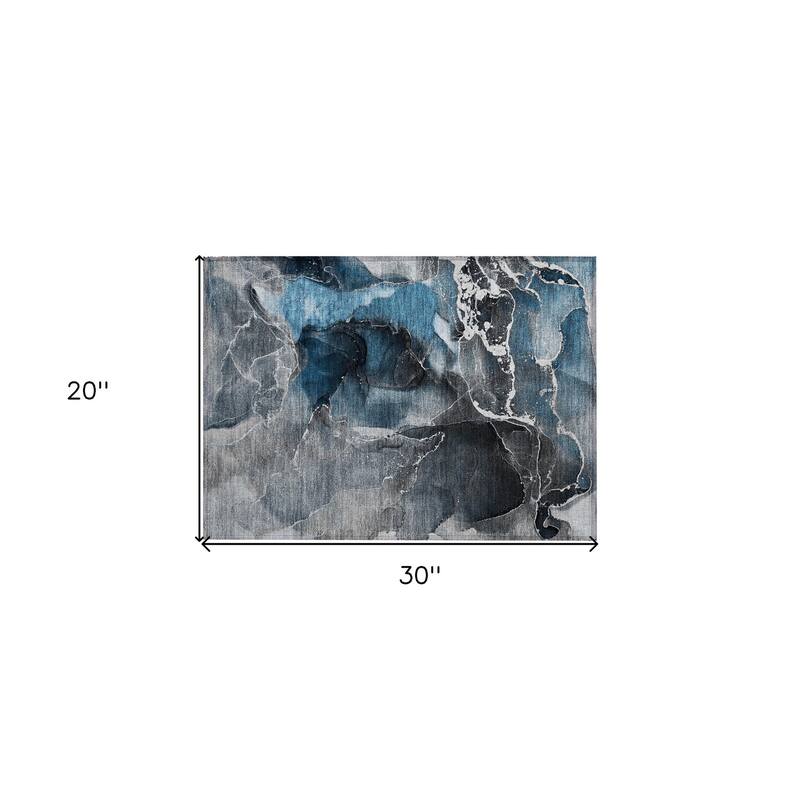 Bax Artistic Abstract Weather Resistant Modern Chic Outdoor Rug