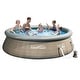 preview thumbnail 2 of 2, Summer Waves Quick Set 12’ x 36” Inflatable Above Ground Swimming Pool with Pump - 12 x 12 x 3 feet