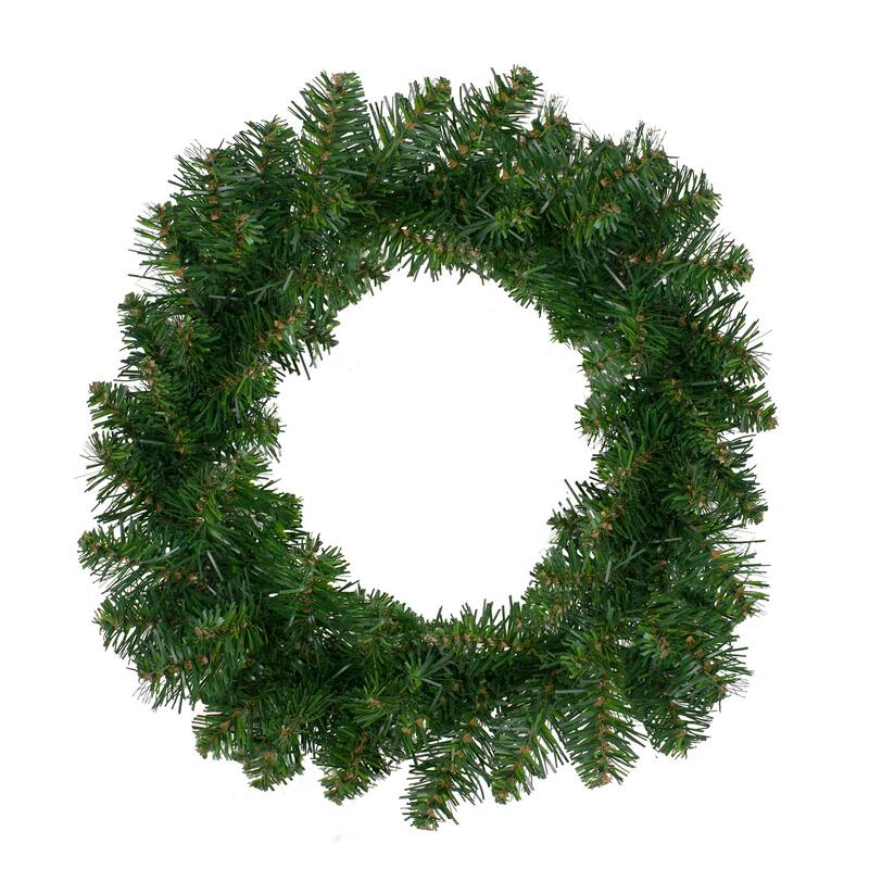 Real Touch™ Buffalo Fir Artificial Christmas Wreath - 16"- Unlit