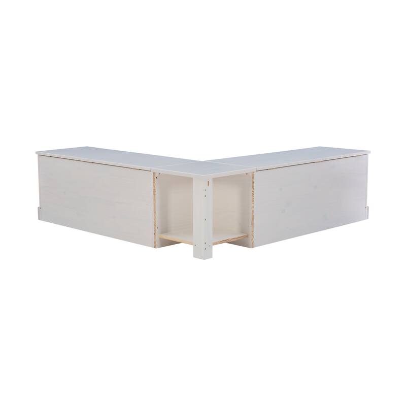 Josie L-shaped Backless Breakfast Nook Bench