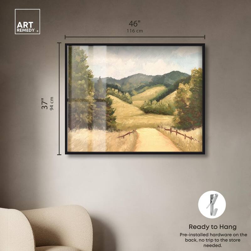 Summer Fields Shadowbox by Art Remedy