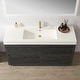 preview thumbnail 65 of 83, Huesca Bath Vanity with Composite Integral Sink Top without Mirror