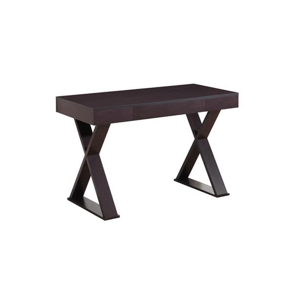 Espresso Trendy Writing Desk with Drawer Bed Bath & Beyond 35493197