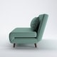 preview thumbnail 65 of 176, Artdeco Home - Tustin Upholstered Convertible Lounge/ Sleeper Chair
