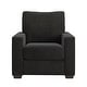 preview thumbnail 44 of 60, Roros Fabric Upholstered Square Arm Chair by iNSPIRE Q Classic