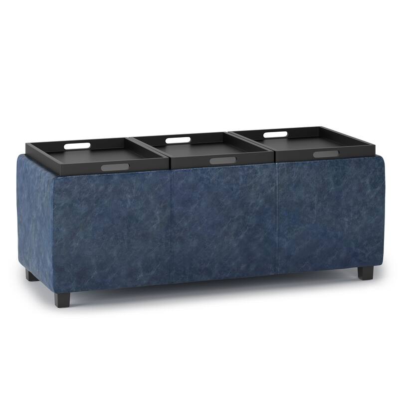 Modern Storage Ottoman for Living Room