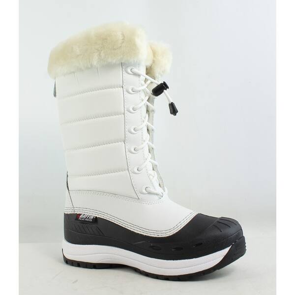 Shop Baffin Womens Iceland White Snow Boots Size 7 Free Shipping