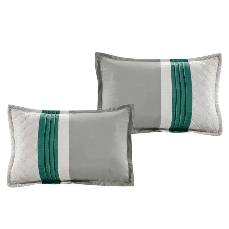 HUDEL Luxury 7 Piece Comforter Set