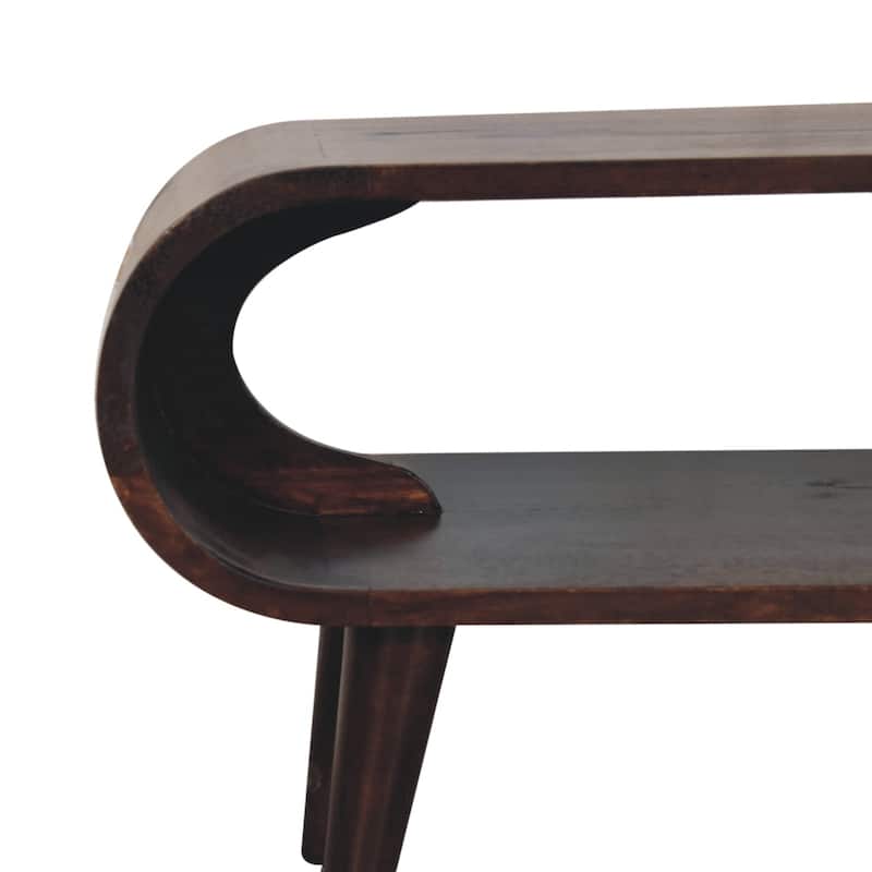Artisan Furniture Light Walnut Solid Wood Amaya Coffee Table